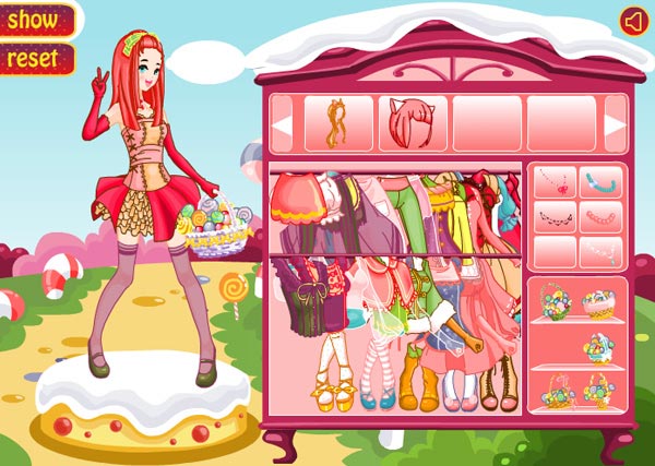 Cute Candy Doll: dress up