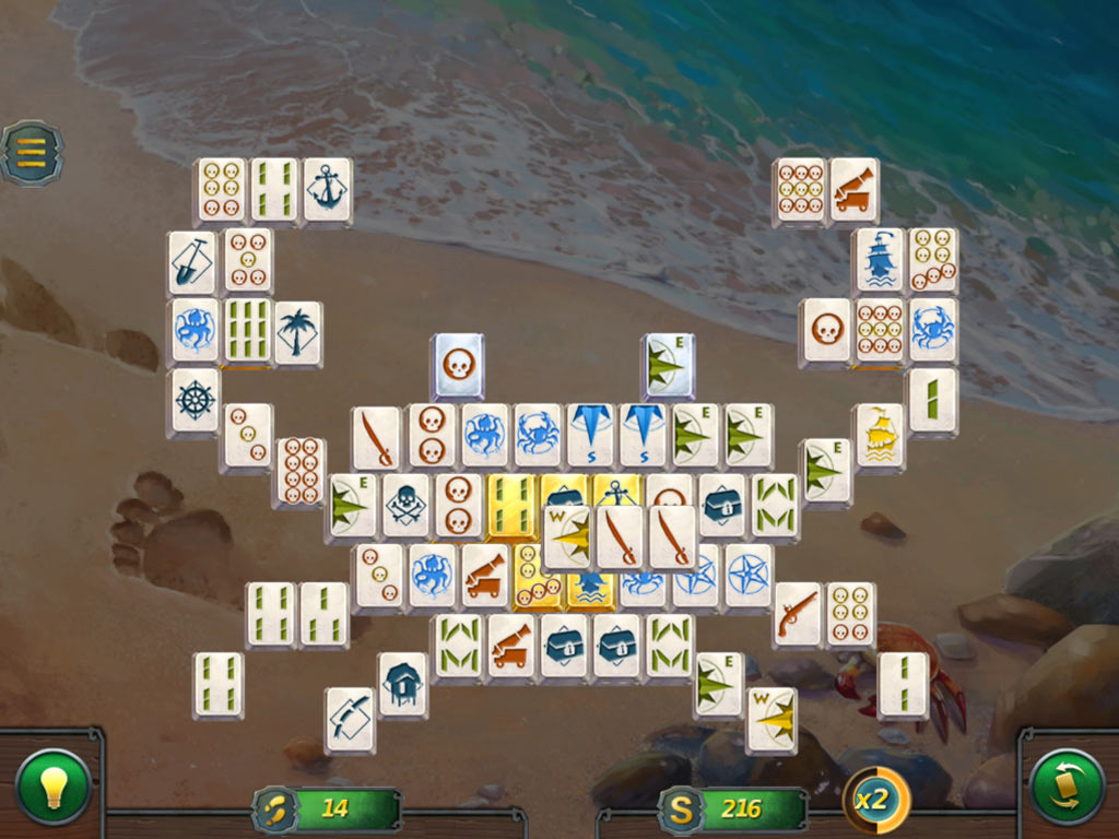 Mahjong Gold 2: Pirate Island