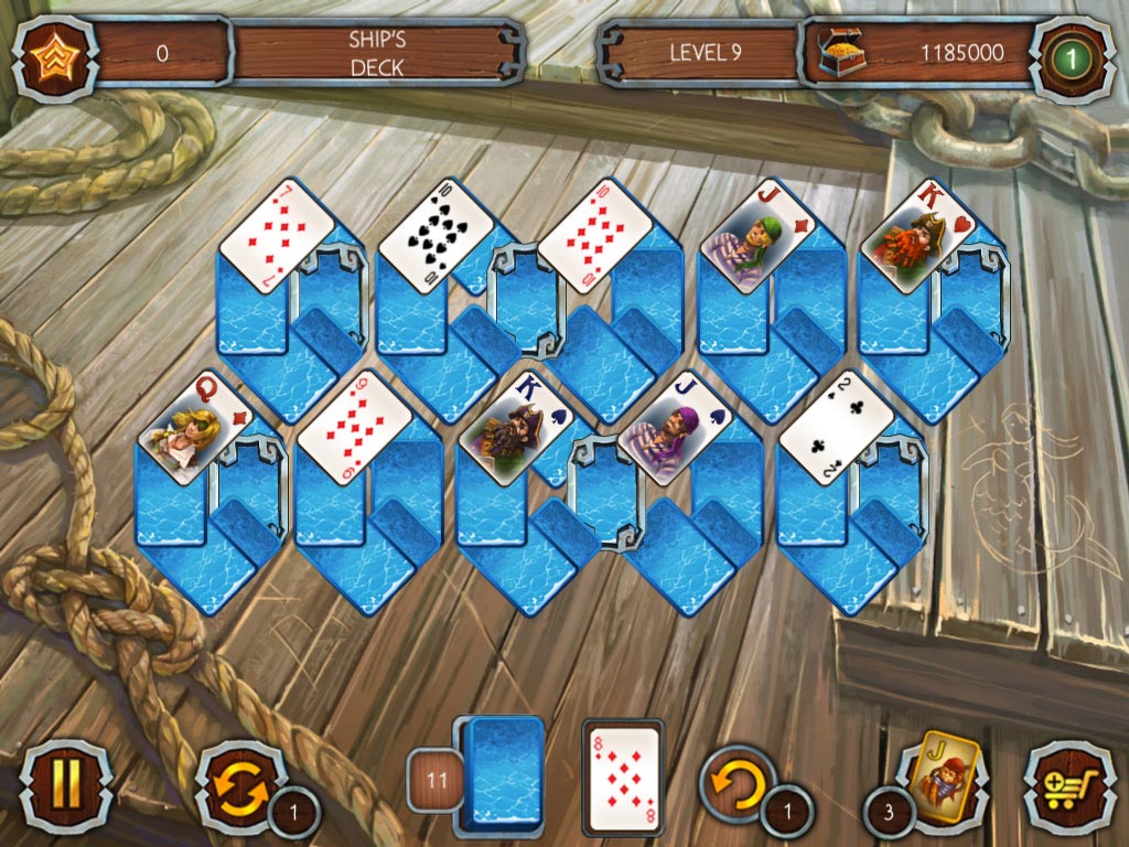 Solitaire: Legend of the Pirates