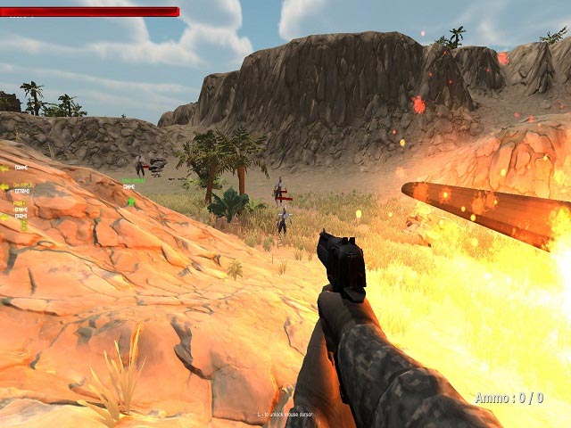 Survival In Zombies Desert