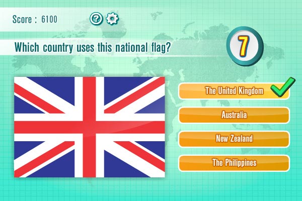 Country Flag's Colors Quiz Game, CONSTRUCT 3, HTML5, C3P