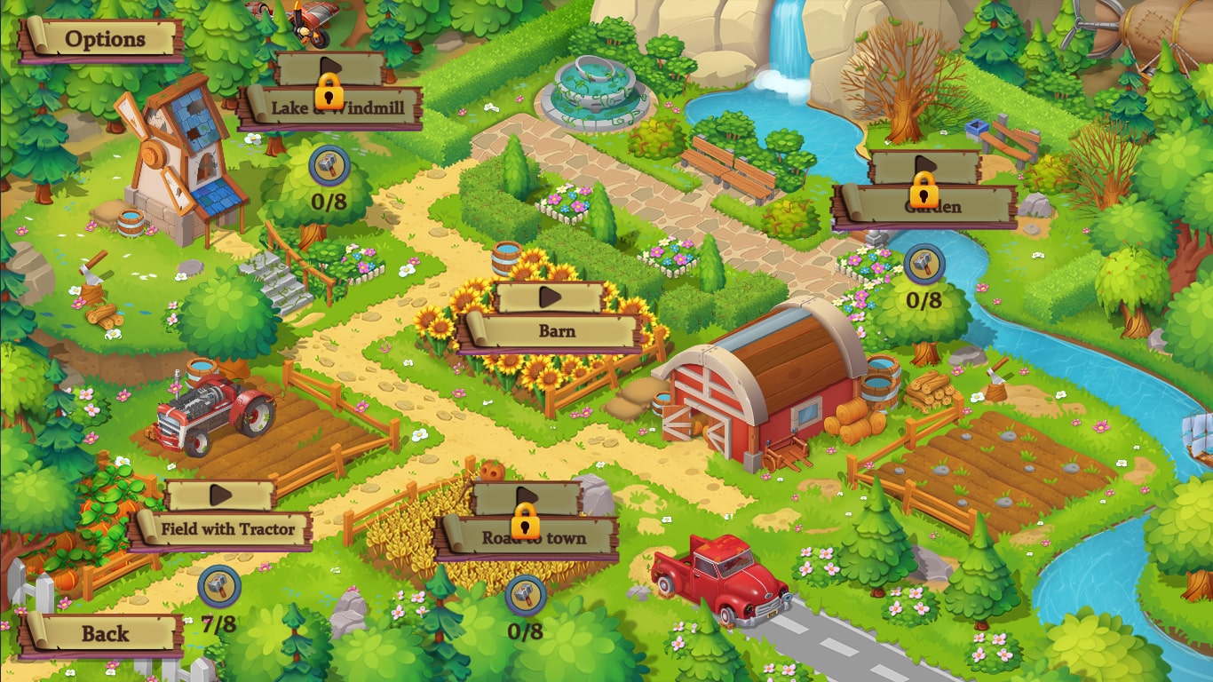 Adventure Mosaics — Granny`s Farm