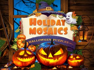 Holiday Mosaics: Halloween Puzzles