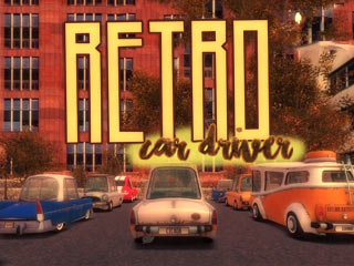 Retro Car Driver